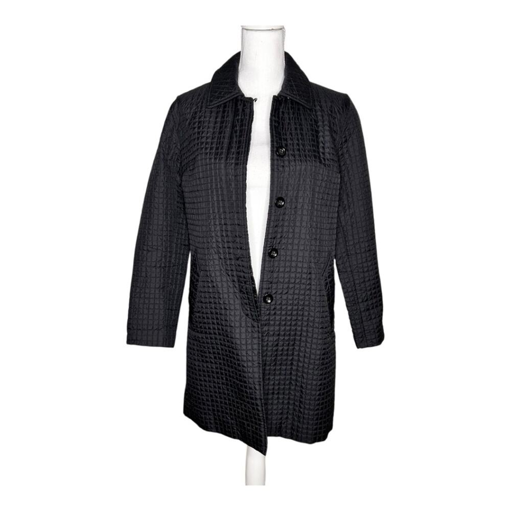 Banana Republic Black Quilted Nylon Jacket XS